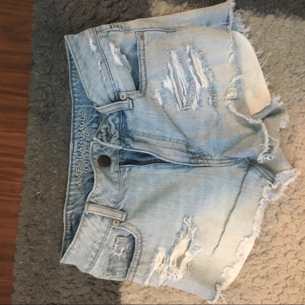 American eagle jean shorts
